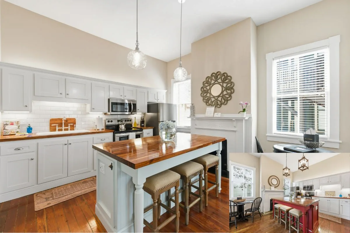 Combined Forsyth Park vacation rentals for large groups